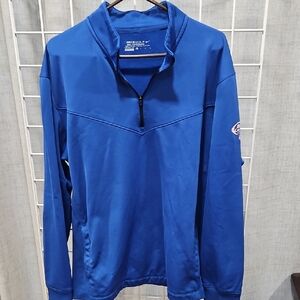 Nike Men's Vibrant Blue Lightweight Jacket With Budlight NFL logo